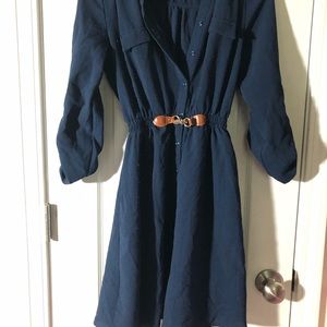Navy blue dress small